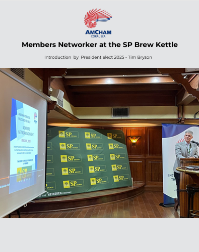 AmCham Coral Sea, President Elect 2025 - Tim Bryson