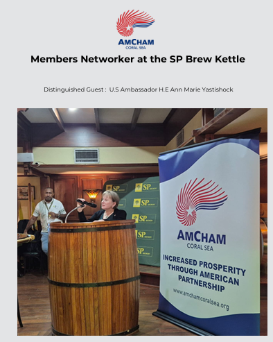 U.S. Ambassador, H.E. Ann Marie Yastishock.