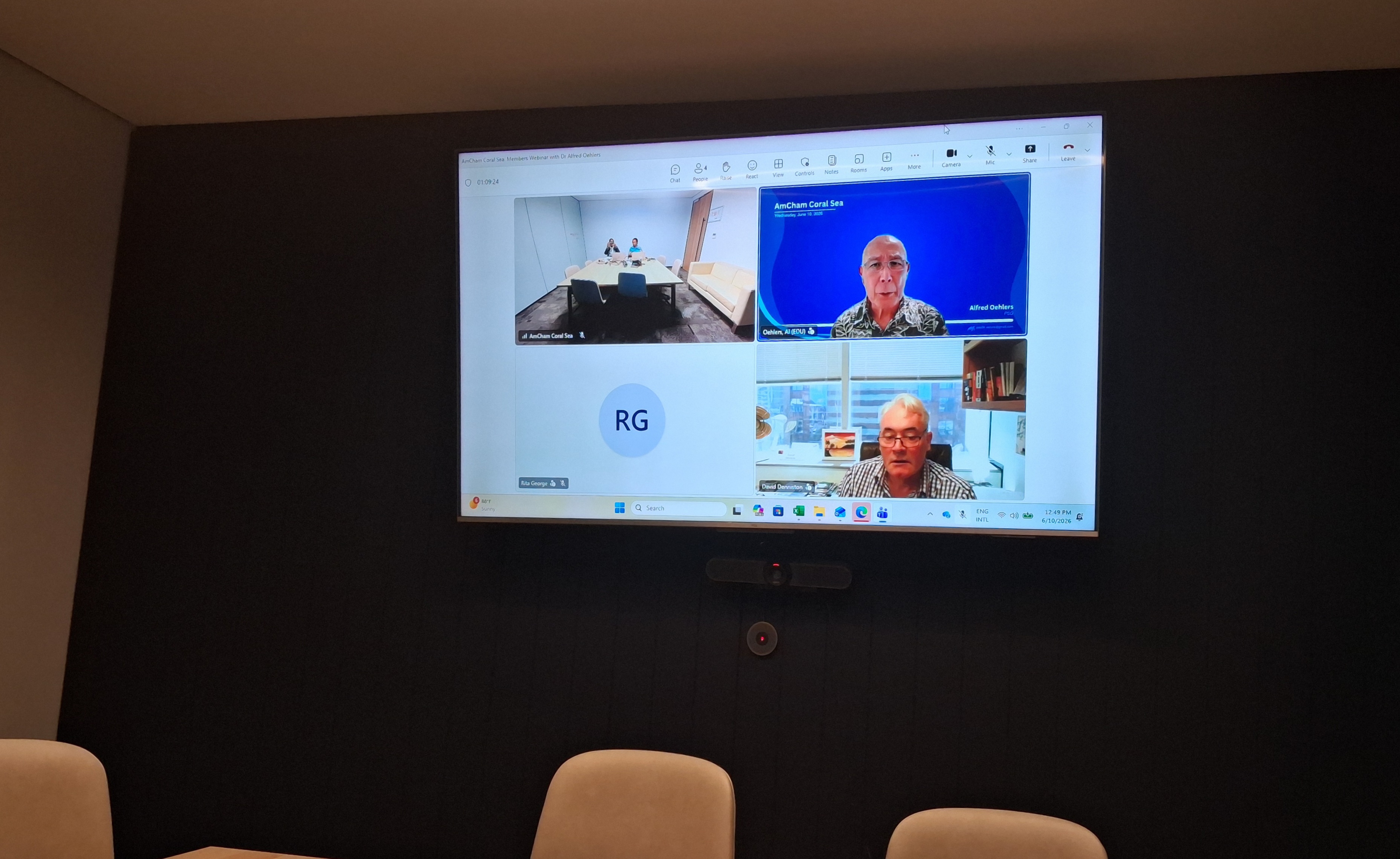Webinar: Dr Alfred Oehlers